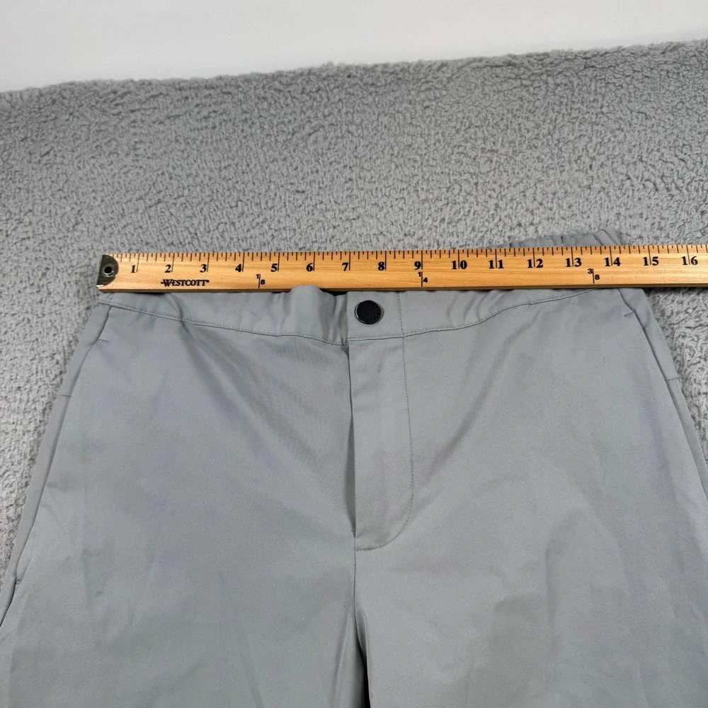 Banana Republic Mens Gray Performance Jogger Pants Size 30 Tapered Elastic Cuff